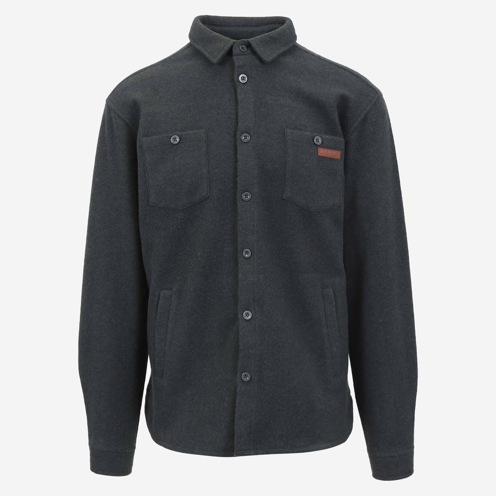 Skógarás wool fleece shacket 