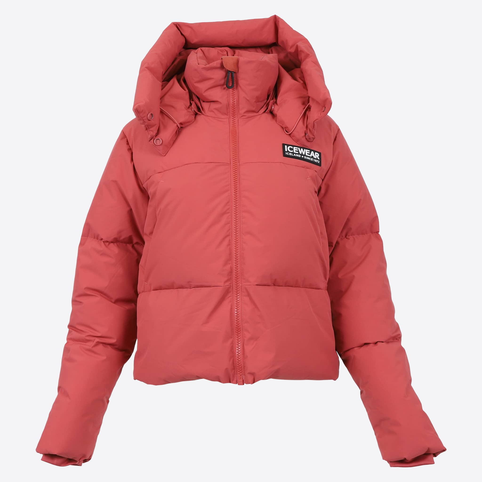 Borg short puffer down jacket